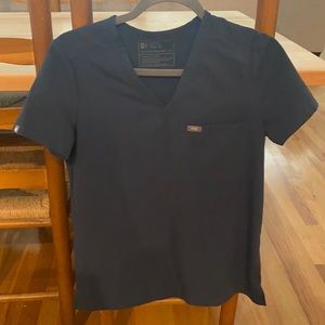 FIGS Dark Harbor scrub top